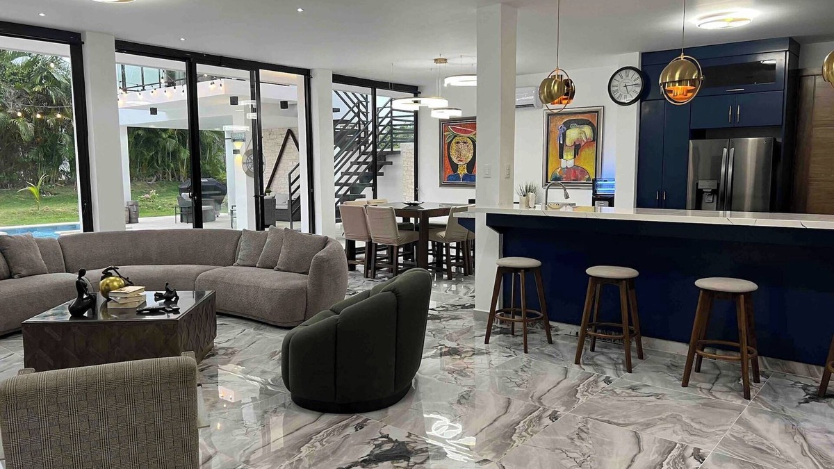 El Soco Villa | Elegant, Modern style Villa in Playa Nueva Romana2