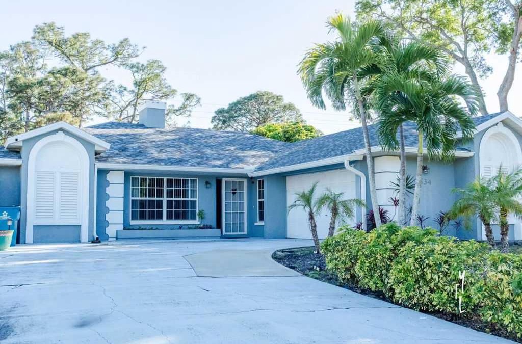 Interchange Square House | Elegant Palm Bay Getaway with Large Backyard