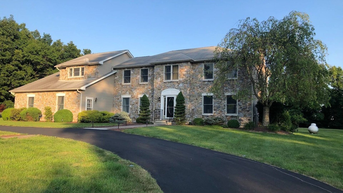 Ackermanville House | Elegant Poconos estate close to Kalahari, GreatWolf, with 4 1/2 serene acres