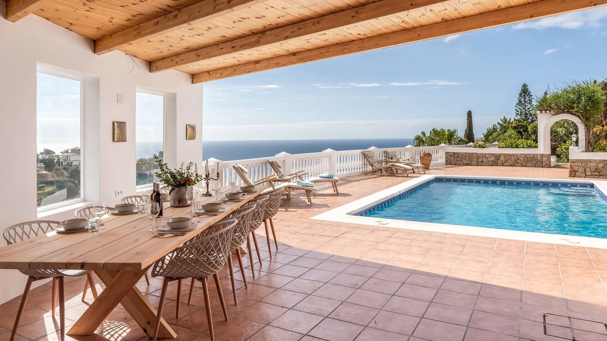Almunecar Villa | Elegant Retreat with Stunning Sea Views