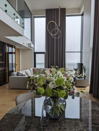 Haabersti Apartment | Elegant Seaview Penthouse 3BR Ensuite Luxury Retreat with Sauna and Free Parking