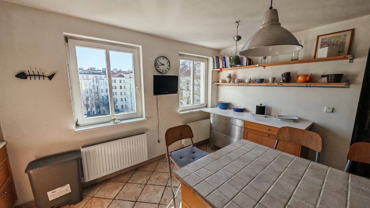 Vinohrady Apartment | Elegant & Spacious 4BR Loft in Charming Vinohrady