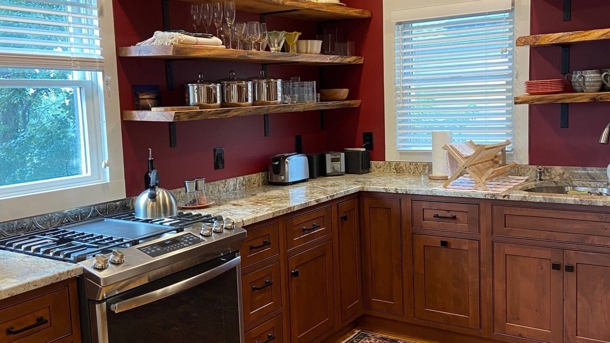 Beacon Apartment | Elegantly appointed, newly renovated apartment in early 1800's brick farmhouse