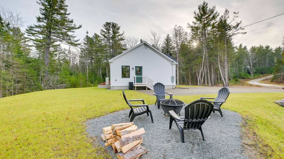 Ellsworth House | Ellsworth Vacation Rental w/Fire Pit & Gas Grill!