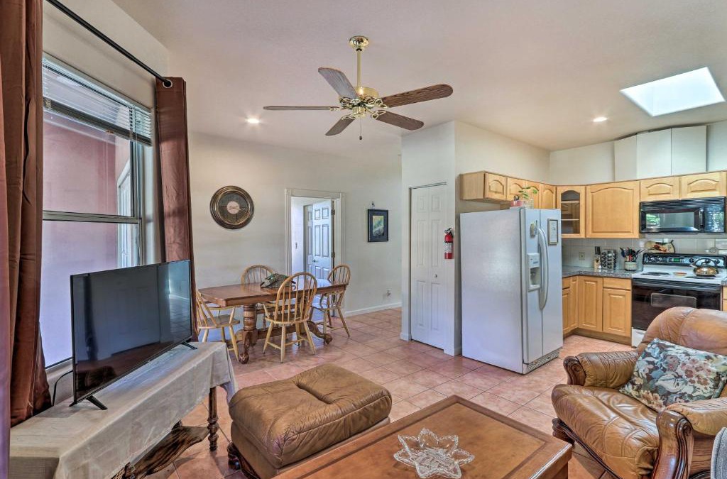 Eleven Mile Corner Apartment | Eloy Desert Oasis with Courtyard and Pool Access!