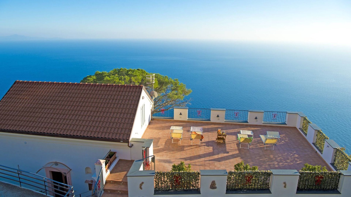 San Michele Apartment | Emerald apartment with stunning panoramic sea view Amalfi Coast