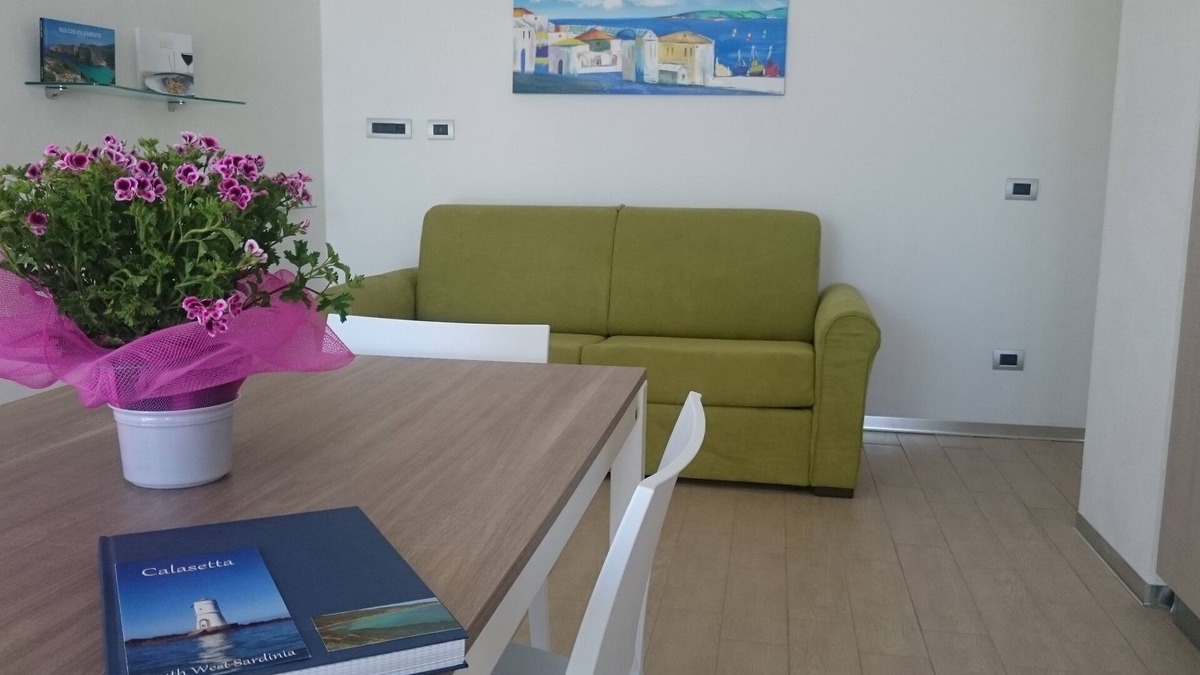 Calasetta Apartment | Emerald House 200mt from the beach with sea view patio CIN 111008C2000P7111