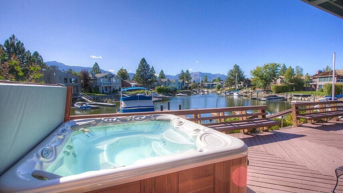Tahoe Keys House | Emerald Lodge - Boat Dock, Hot Tub, Pool Table TKH1226