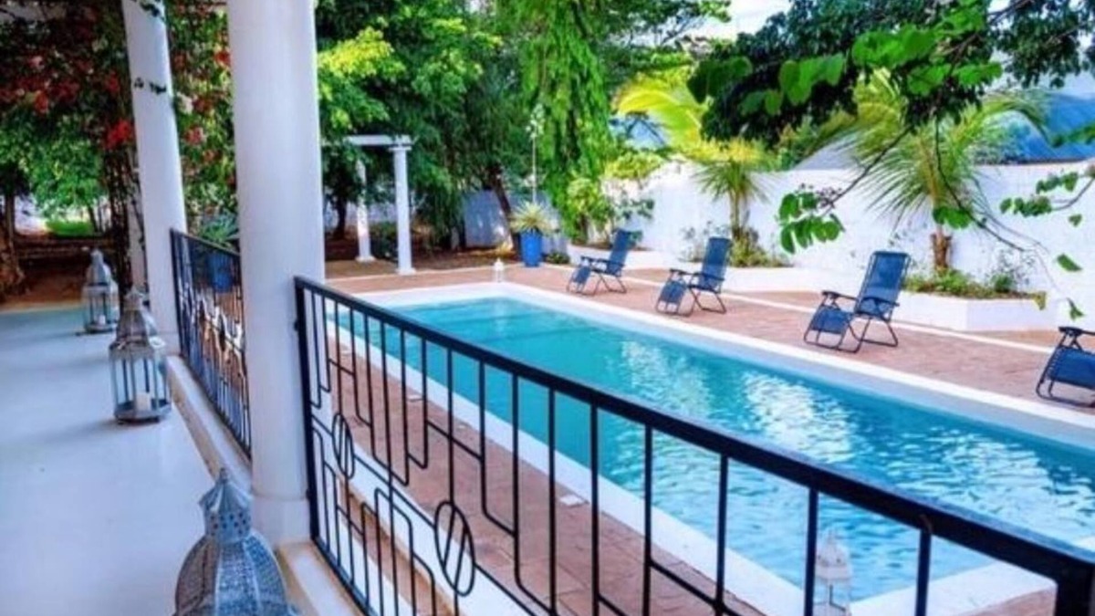 Moshi Villa | En-Suite family room in Amans Luxury Villa with private pool
