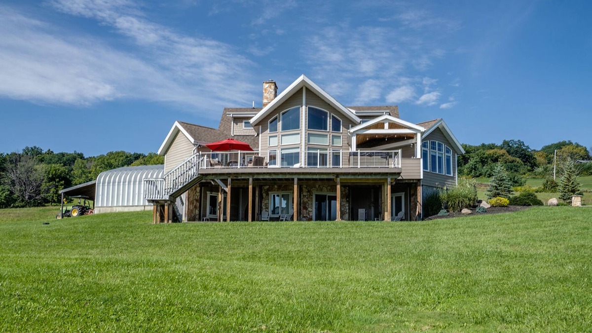 Bluff Point House | Enchanted Hill: rural home with a hot tub and view, close to Keuka Lake