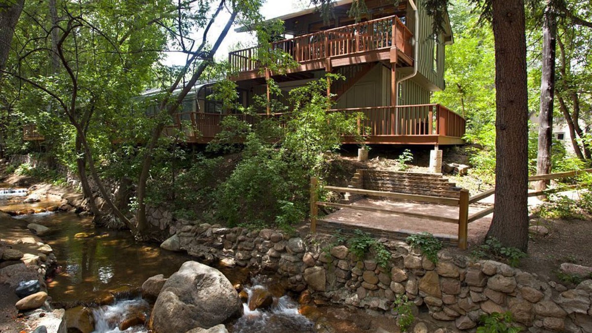 Broadmoor House | Enchanting Hideaway ON Cheyenne Creek! Five Minute Walk to Broadmoor!