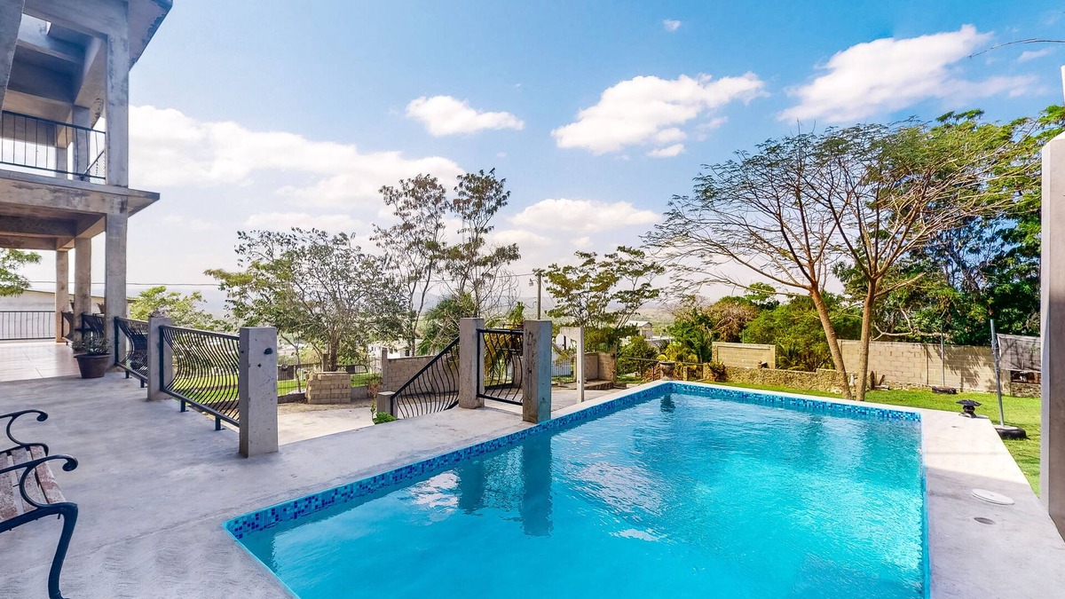 Santa Elena House | Enchanting home with pool, volleyball, mountain/city views & AC