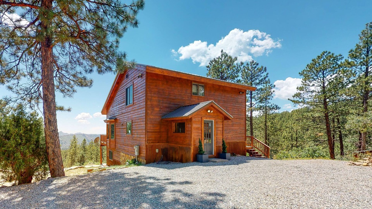 Durango - Purgatory House | Enchanting mountainside home with fireplace, skiing, lake view, & washer/dryer