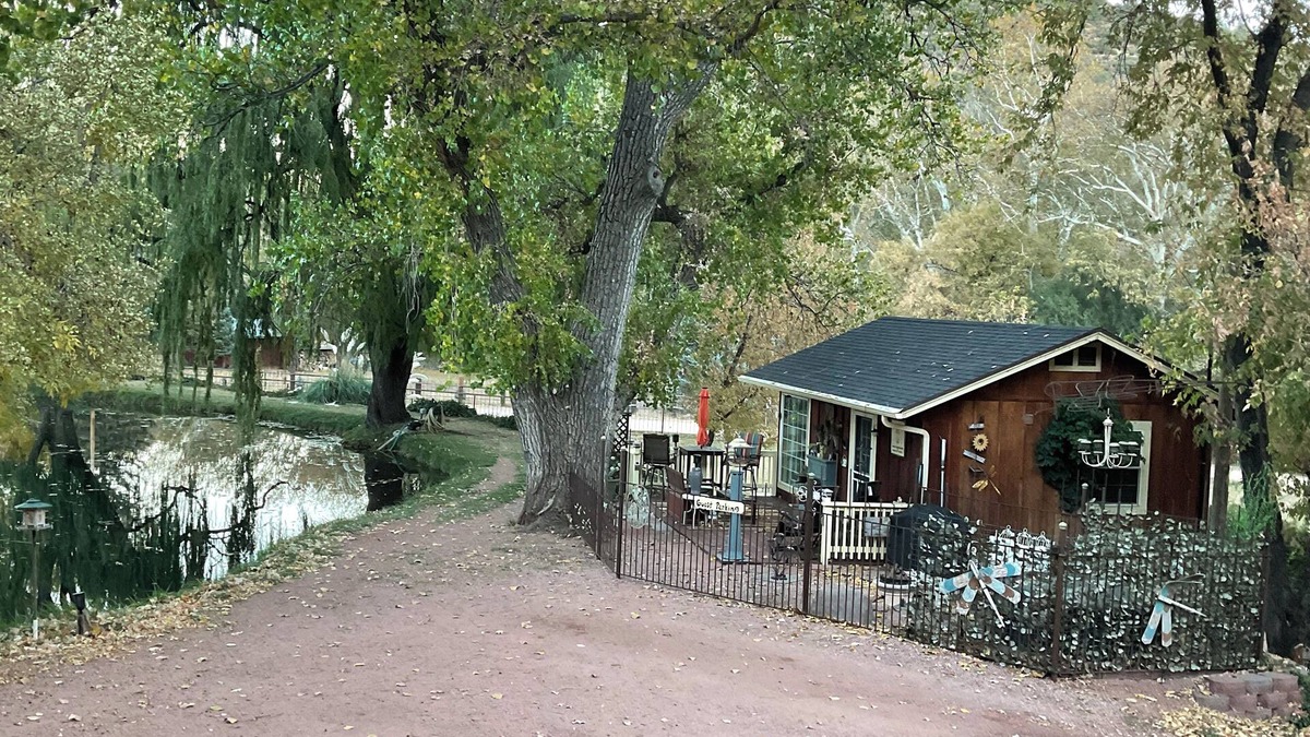 Payson Cottage | Enchanting property with cottage on large private pond. Heatwave Special.