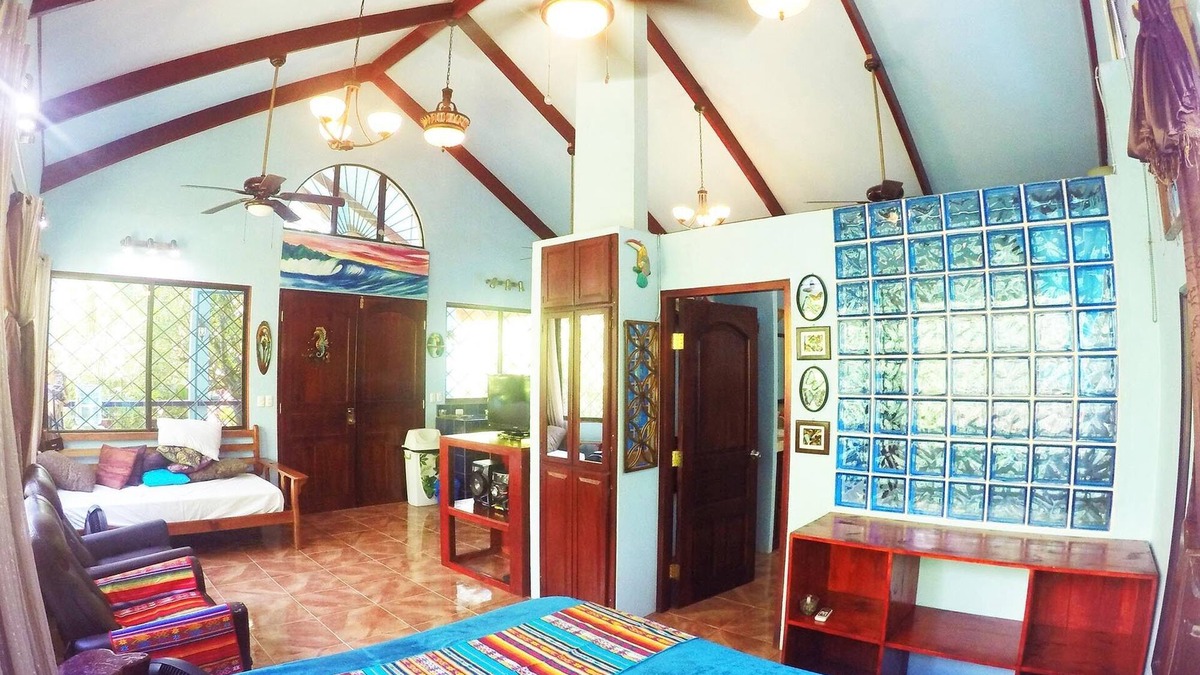 Pavones House | Enjoy 2 Houses on 1 lush property w/Private pool, Casa Azul and Aloha, AC, WiFi