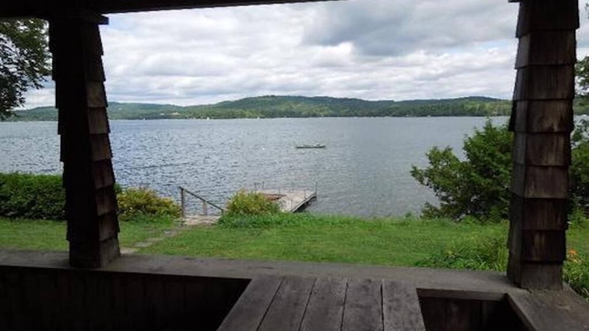 Greensboro Cottage | Enjoy 250' of private waterfront on Caspian Lake in Greensboro, Vermont