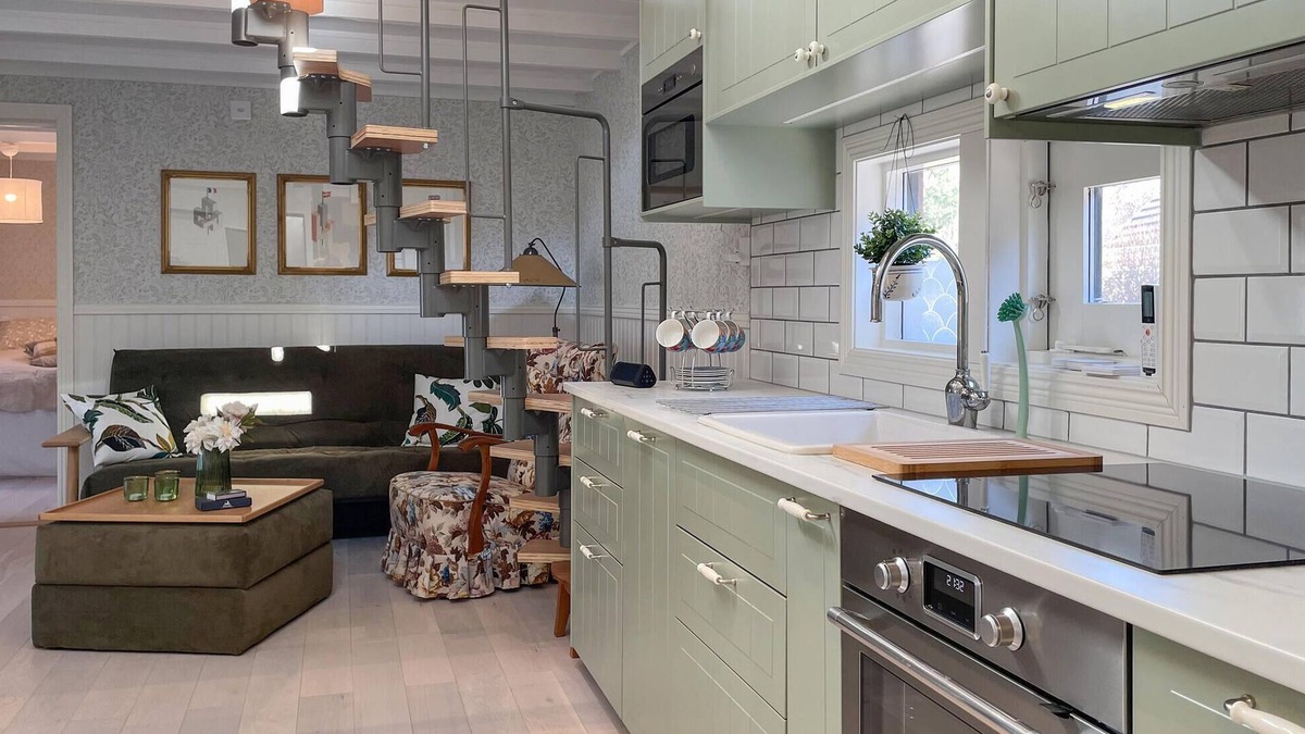 Angelholm House | Enjoy a cozy vacation in this vacation home close to the beach.