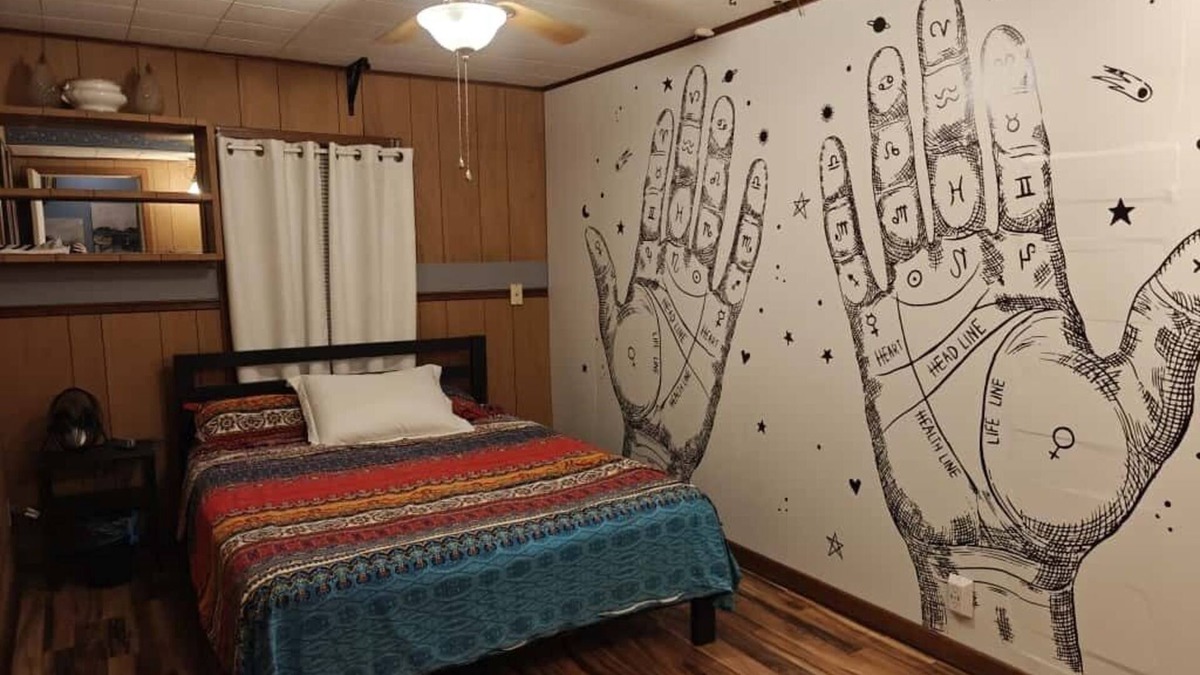 Cameron House | Enjoy a peaceful escape with character in our delightfully funky home.