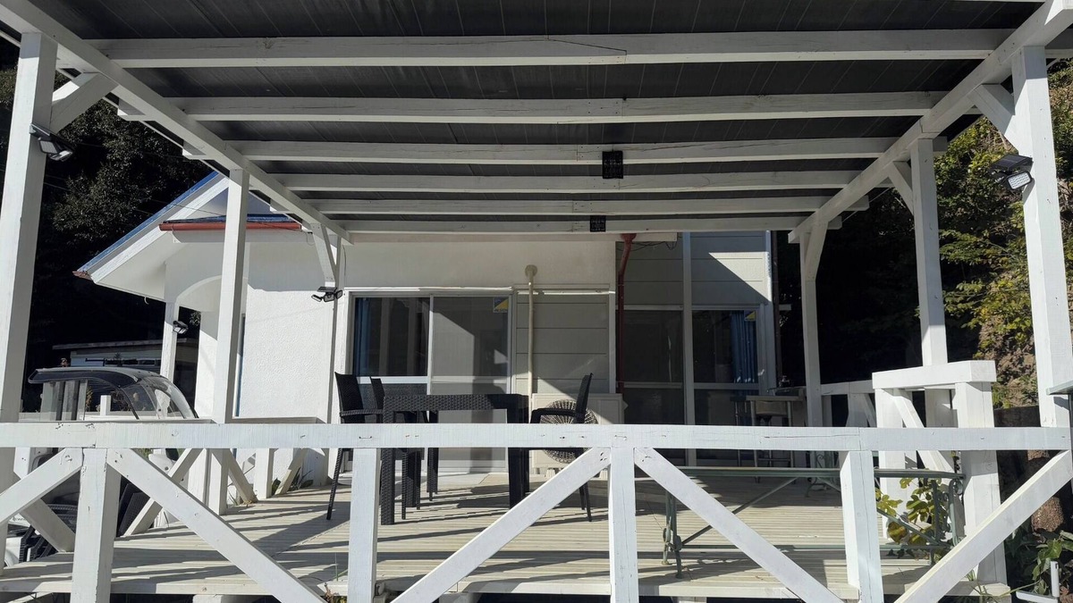 Isumi House | Enjoy a relaxing BBQ on the spacious deck Relax i/Isumi Chiba