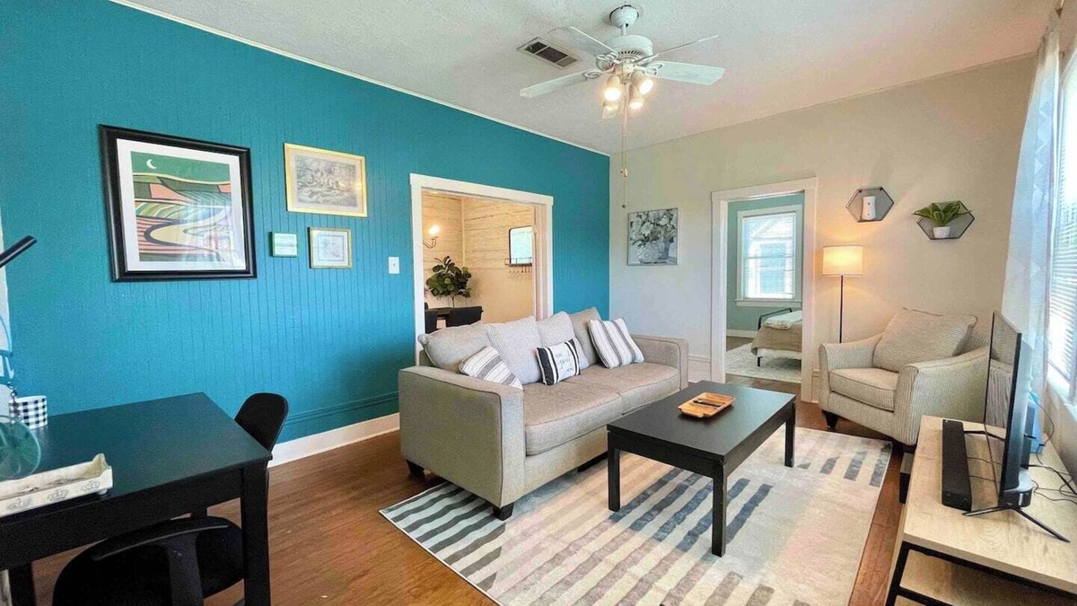 Oaks Historic District House | Enjoy a stylish experience at this centrally-located duplex