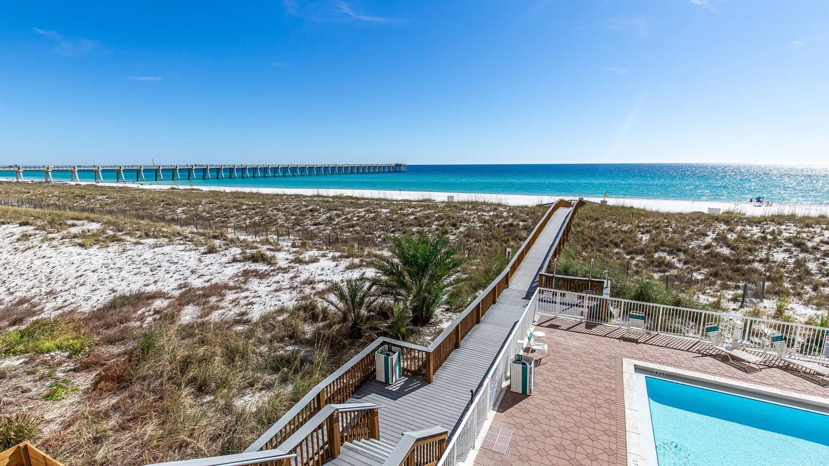 Navarre Beach Condo | Enjoy Beautiful Sunrises and Sunsets make Oceanfront memories to last a lifetime