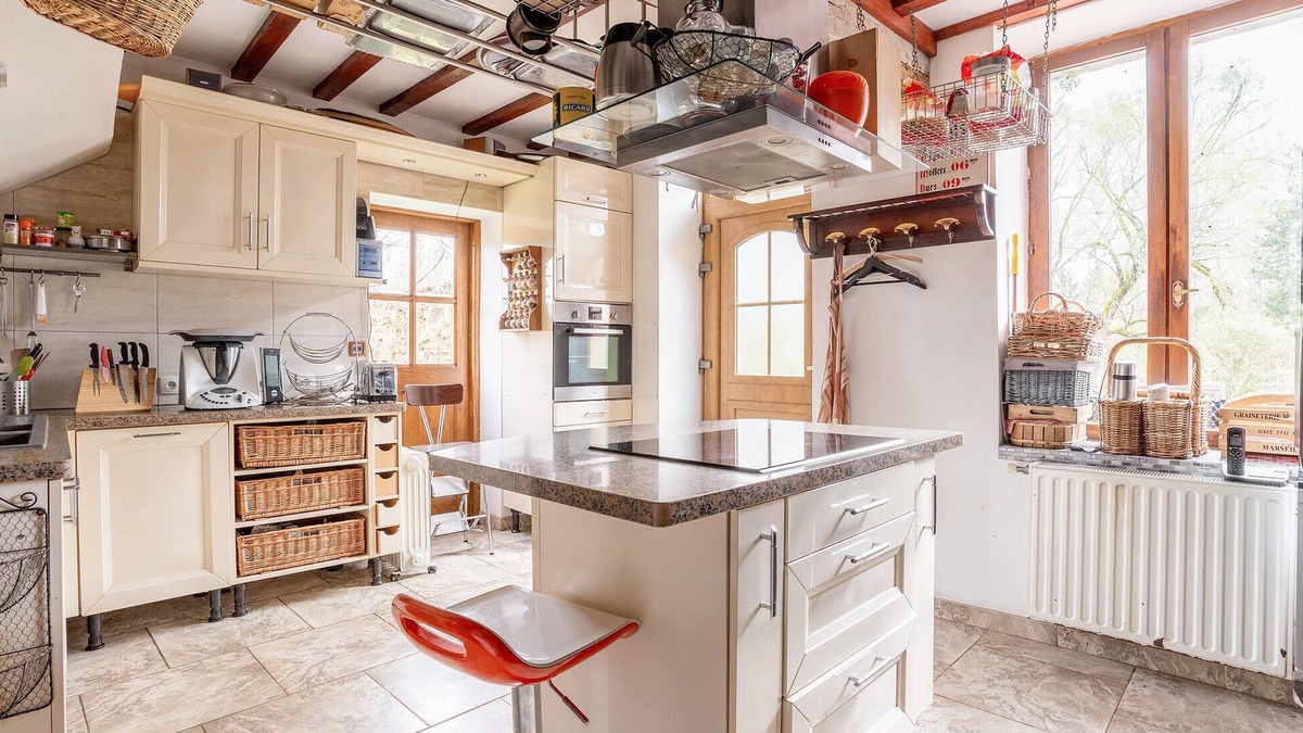 Ferriere-la-Petite House | Enjoy peace and quiet in this former watermill with visible half-timbering.