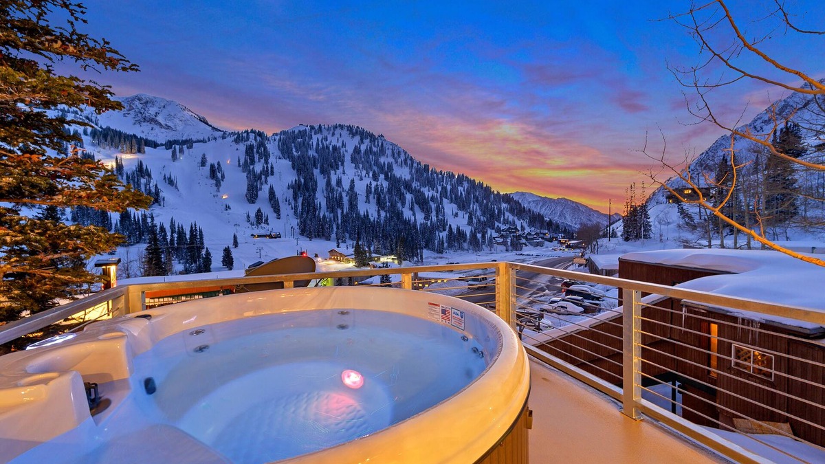 Salt Lake Mountain Resorts Condo | Enjoy pure luxury in Alta in this Contemporary Condominium with Hot Tub