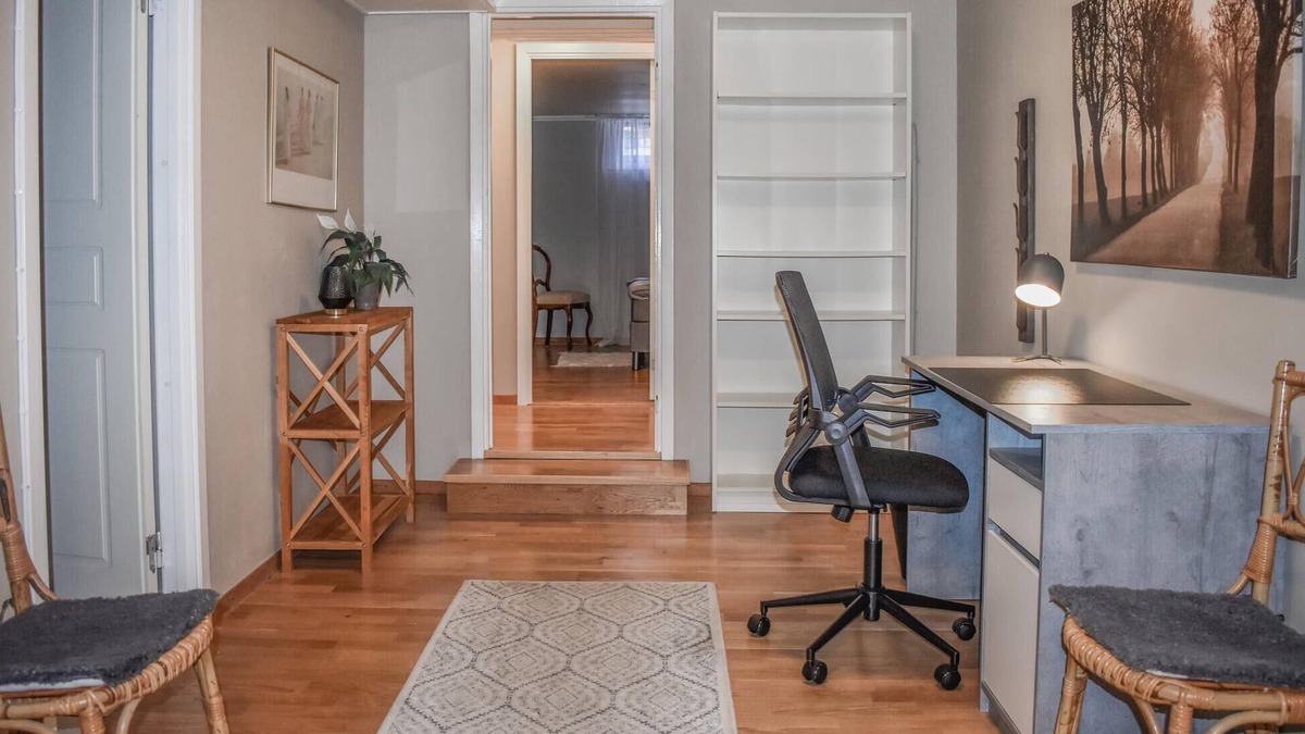Lyckeby Apartment | Enjoy relaxing days in a lovingly designed holiday apartment with sauna.