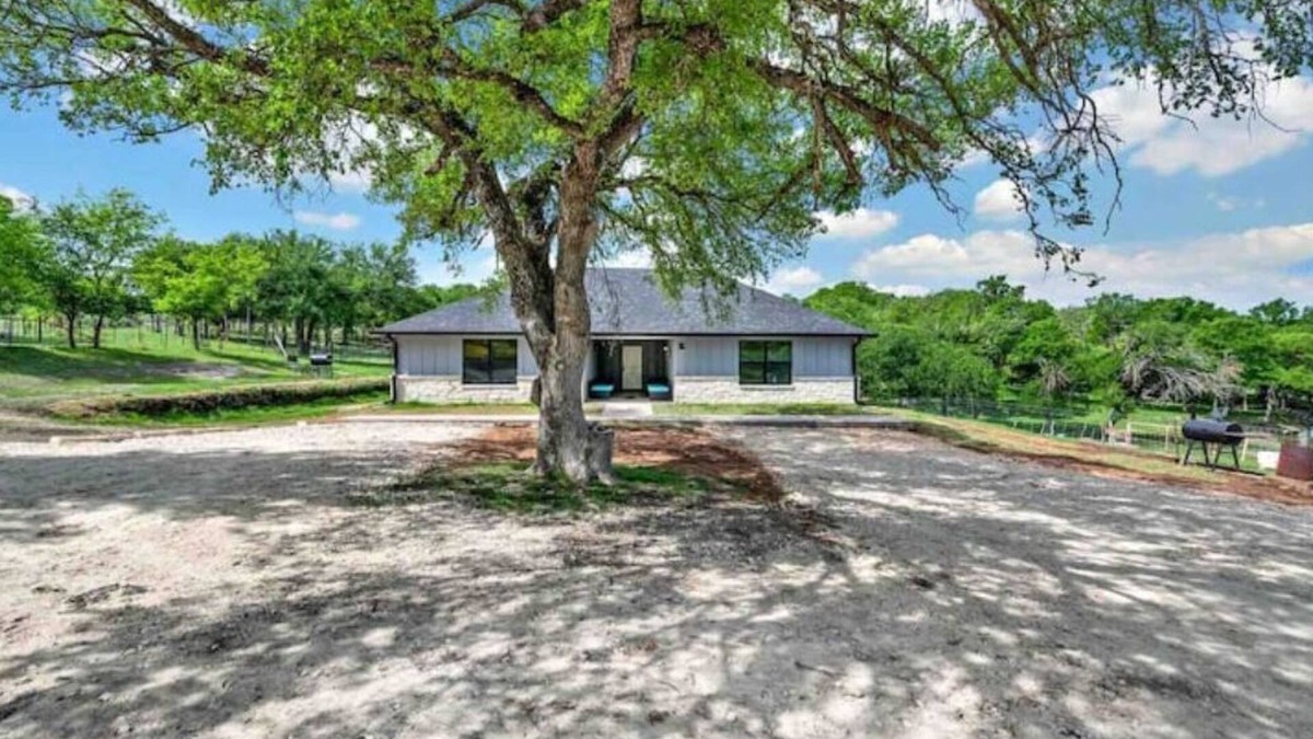 Moody Apartment | Enjoy the country views! Unit A