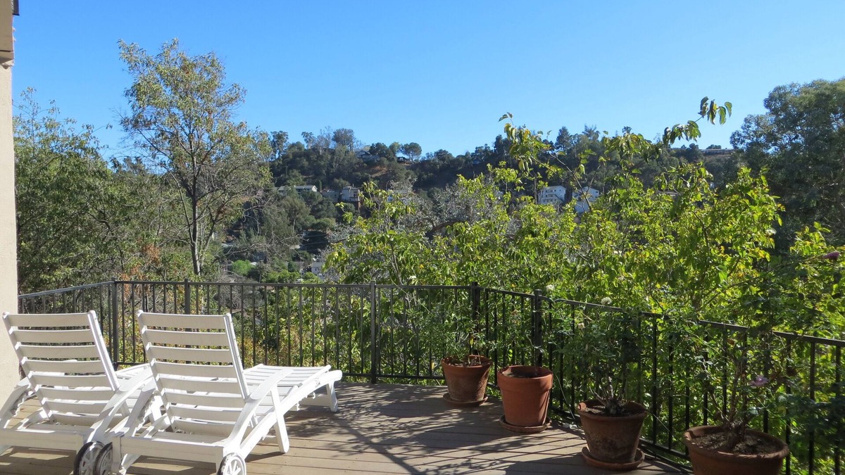 Eagle Rock Apartment | Enjoy the View from your Private Deck in Eagle Rock