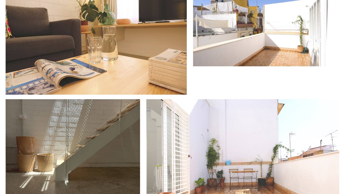 San Gil House | Entire and independent house with parking in the heart of Seville