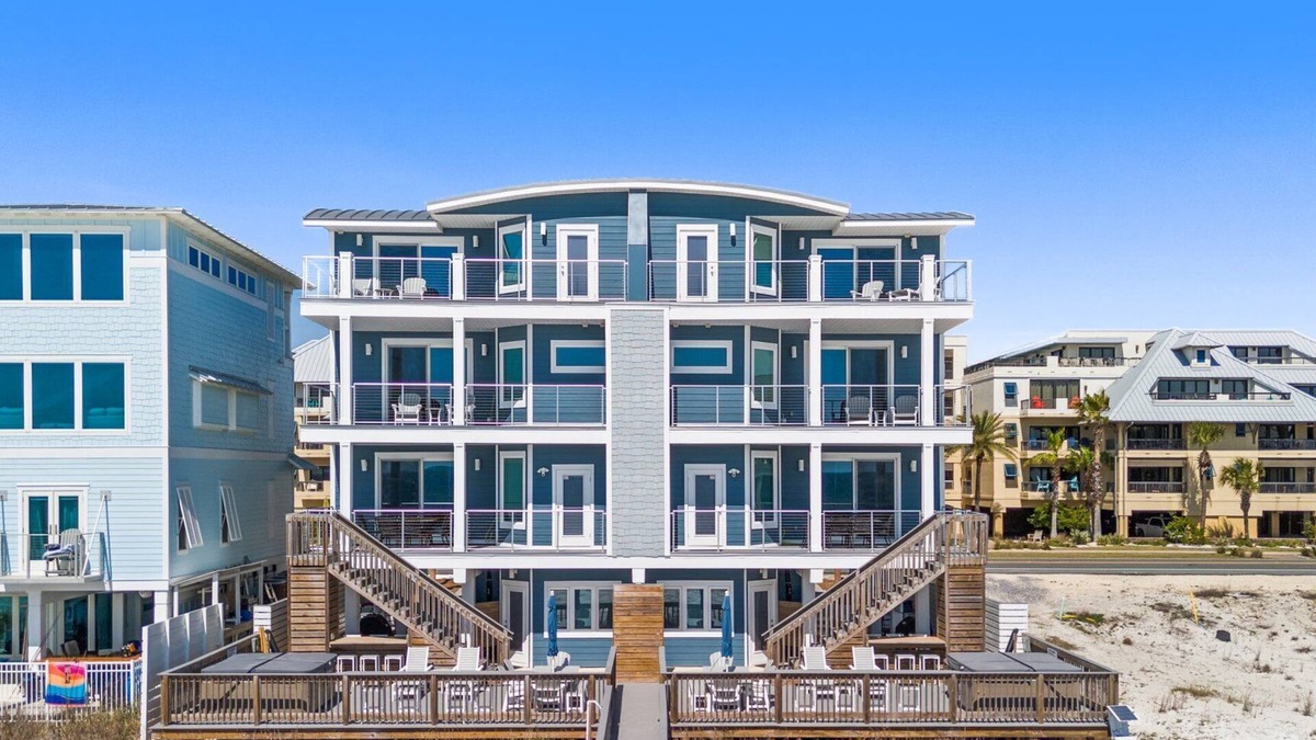 Mexico Beach House | Entire Beachfront Duplex Unit, Pet Friendly, Mexico Beach, Gorgeous Views!