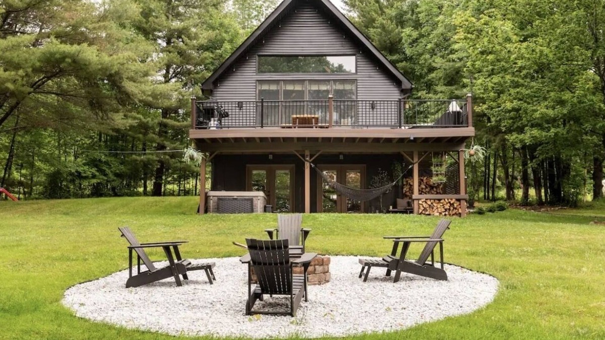 Ellenville Cabin | Entire Cabin - Modern A-Frame w/Hot Tub