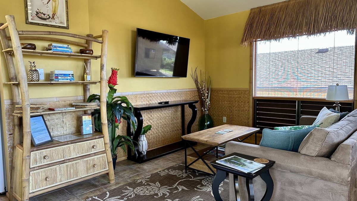 Kalaheo Cottage | Entire Cottage Ocean View 12 Minutes from Poipu Beach TVNC#1242