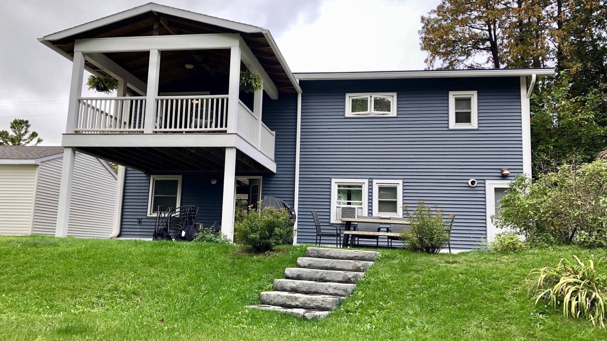 Beulah House | Entire duplex close to downtown Beulah & Crystal Lake | Year-round fun!