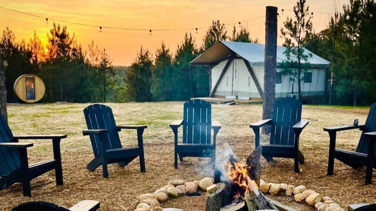 Cadiz RV Rental | Entire Glamping Campground, 8 Luxury Safari Tents