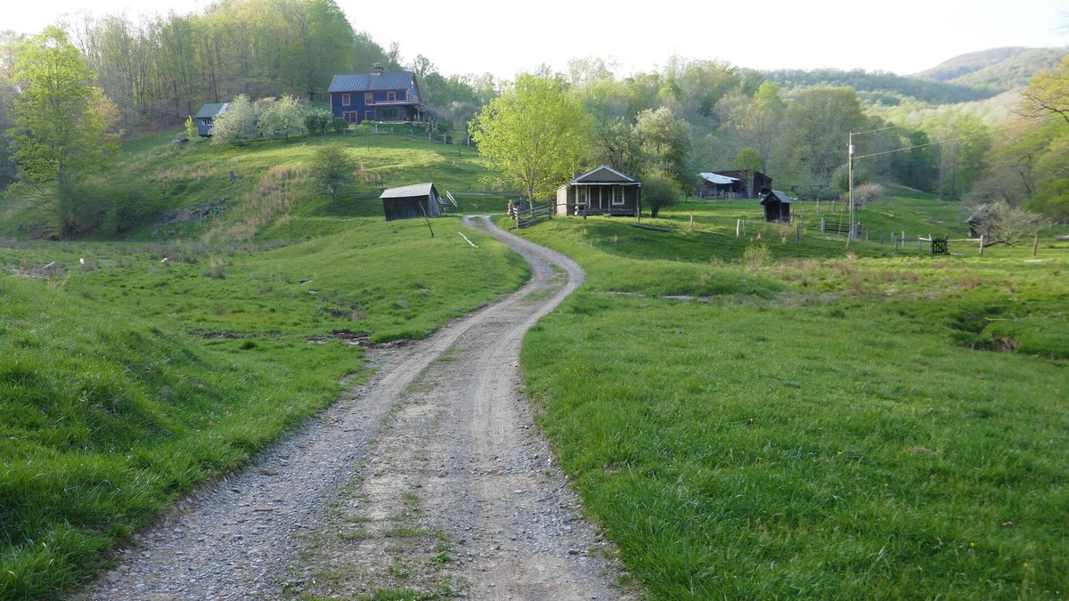 Falling Spring House | Entire house on a remote sheep farm , tended for 45 years