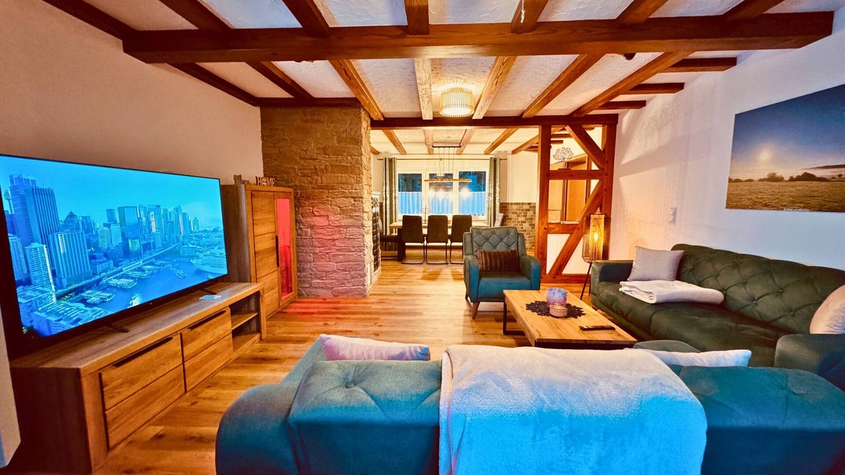 Rixfeld House | Entire House - Terrace - Grill - Playground - PlayroomnHoliday Home Taufstein 2