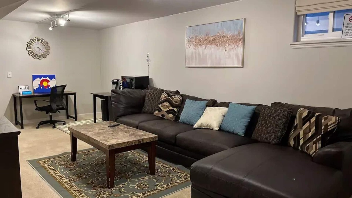 Northglenn Apartment | Entire walkout basement near shopping and diningnn