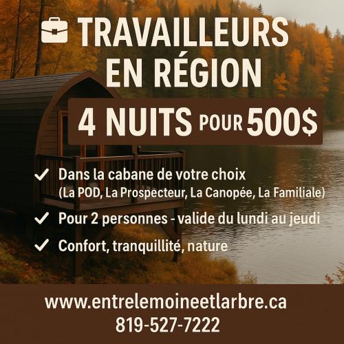 Val-d'Or Resort | Entre Lemoine et l'arbre