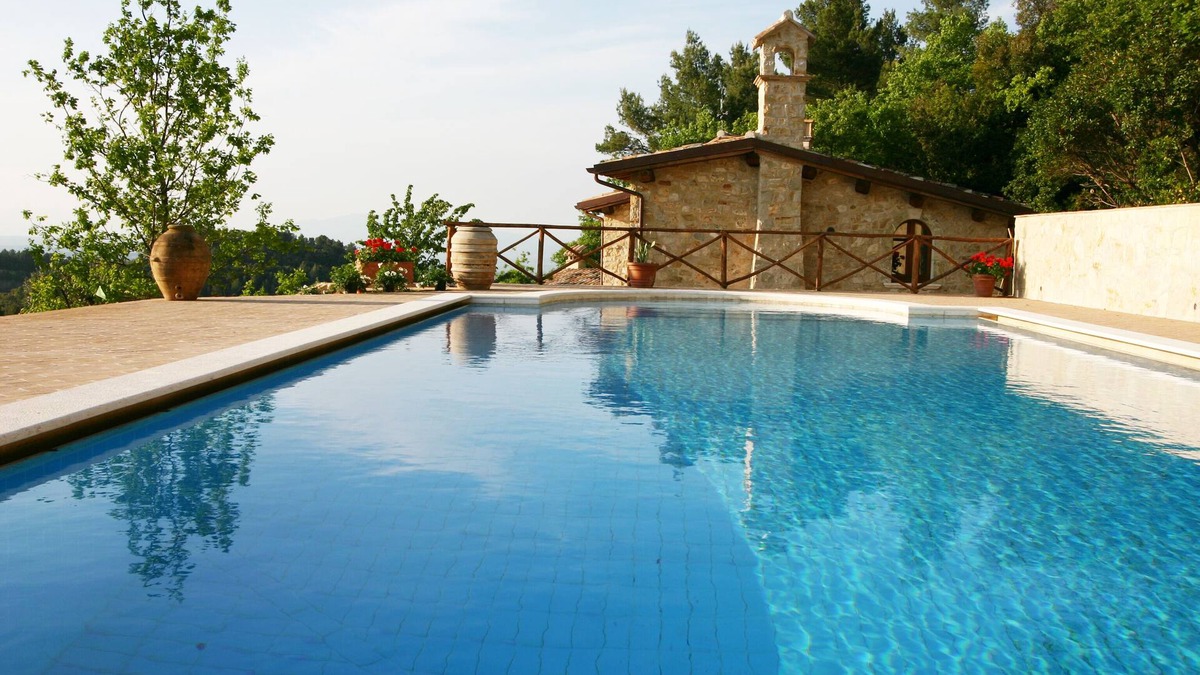Baiano Villa | Eremo House a place in the Sun of Spoleto with beautiful pool