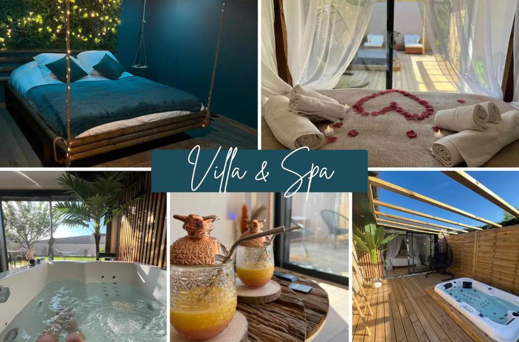 Loon-Plage House | Escapade Zen - Oasis Tropicale & Spa Privatif