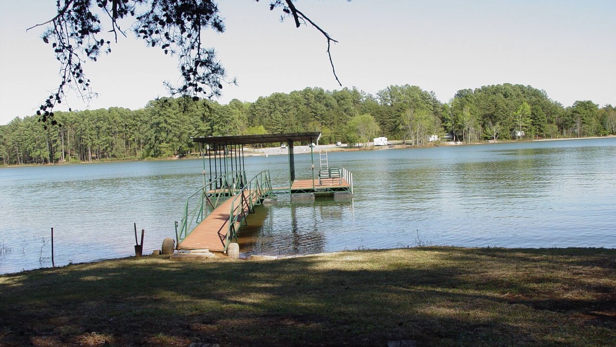 Anderson Cottage | Escape From Reality private dock on Lake Hartwell