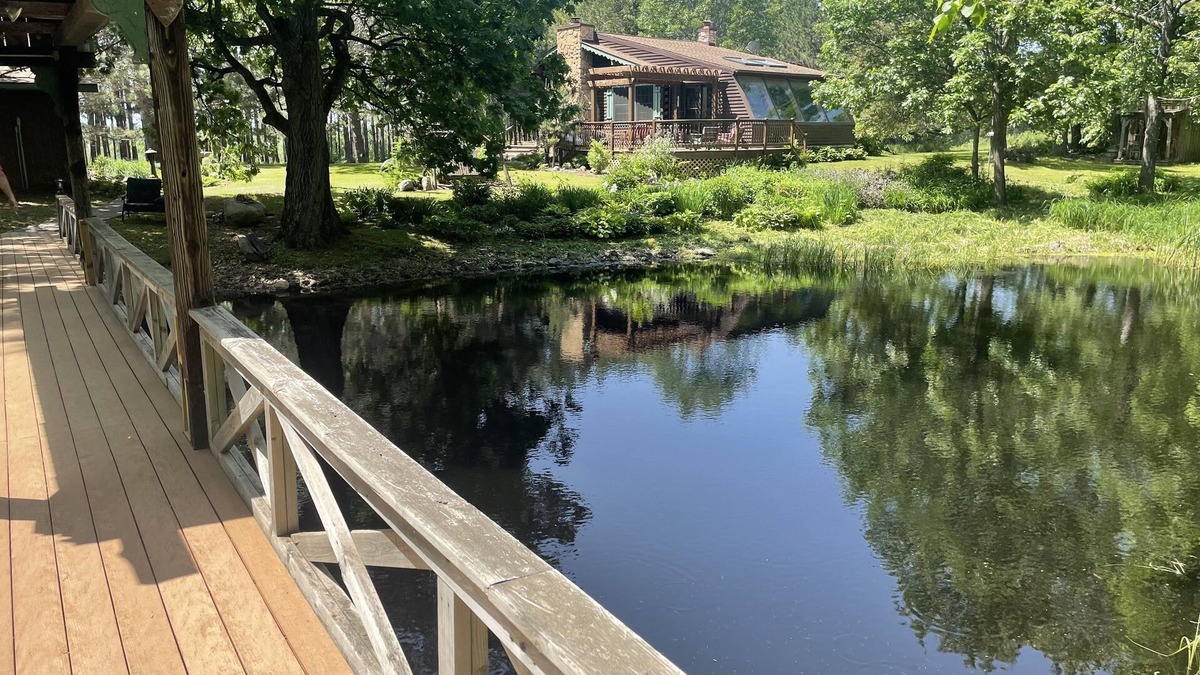 North Carlton Cabin | Escape to a Northwoods Cabin with private island!