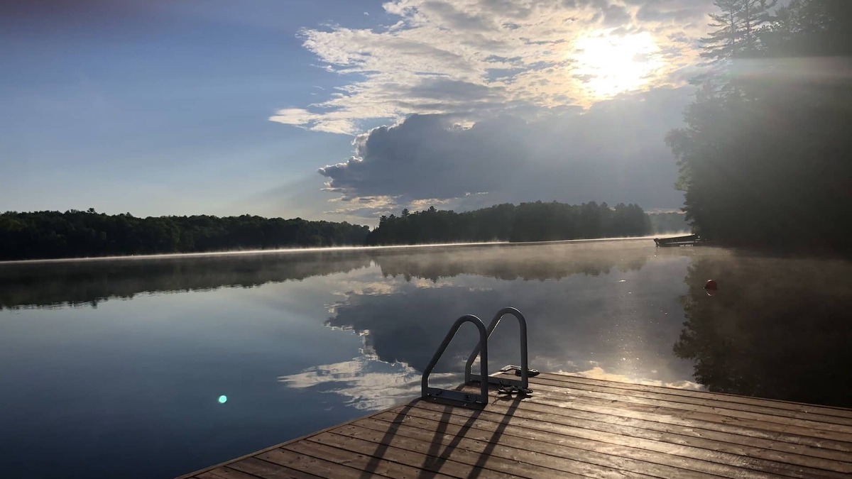 Marmora and Lake Cabin | Escape to a private cabin with 500ft of clean waterfront