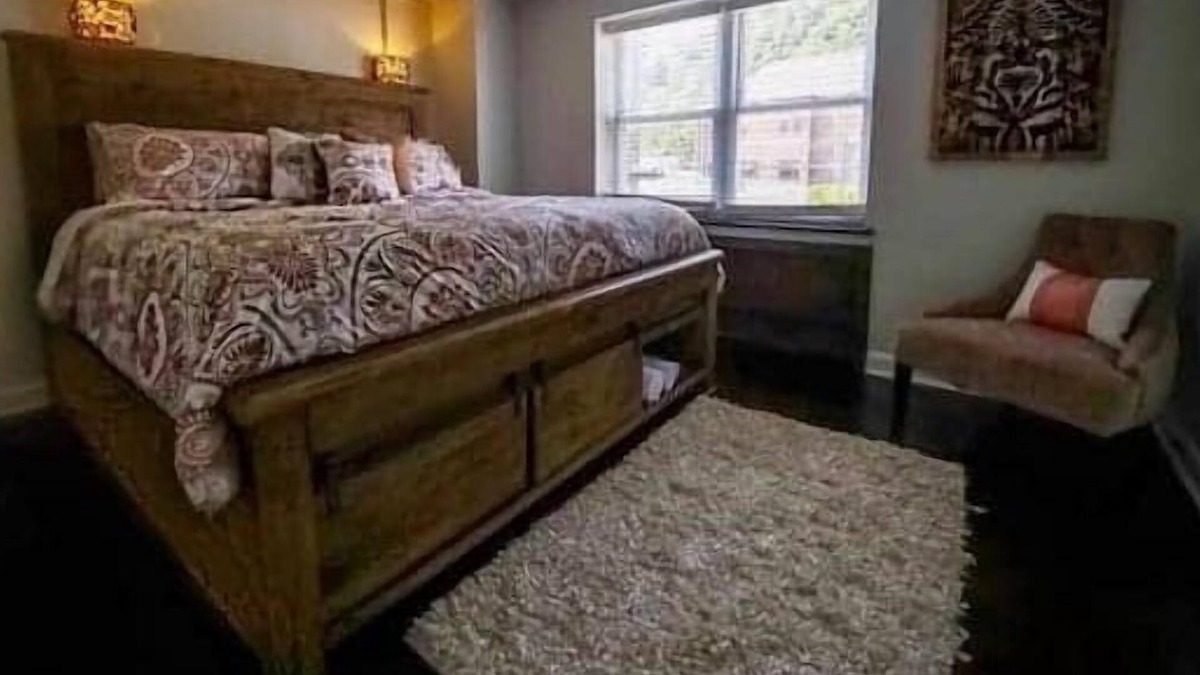 Fourmile Apartment | Escape To Elegance: Pineville's Premier STR in Historic Gem
