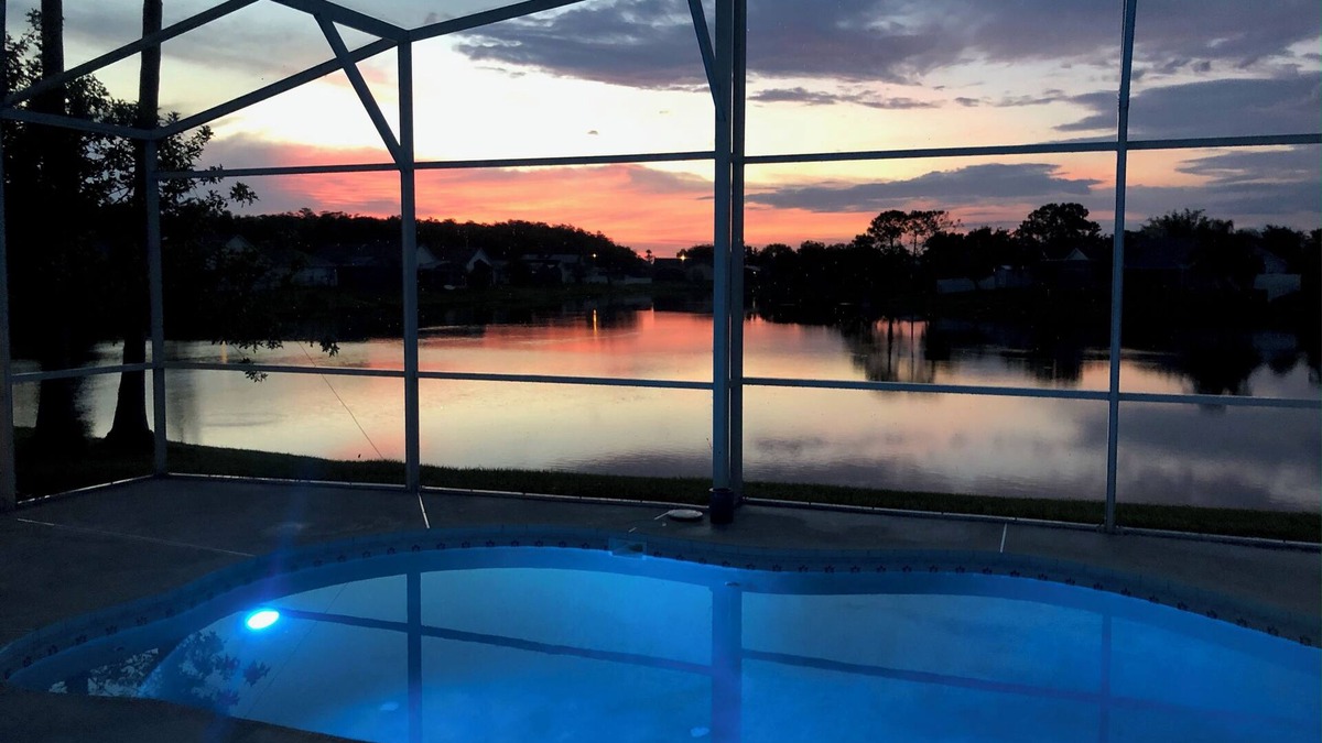 Lakeside Estates House | Escape to Paradise!Luxury Waterfront Heated Pool House in Tranquil Neighborhood!