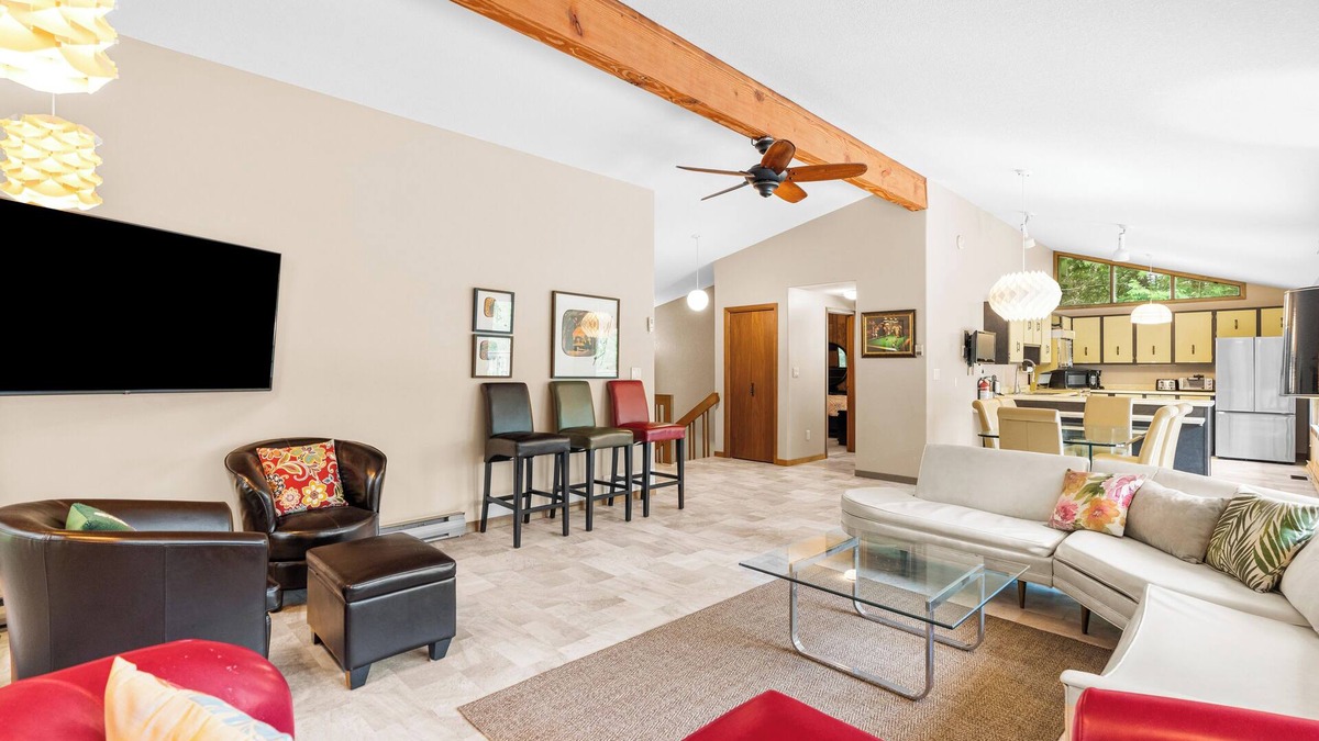 Port Franks House | Escape to the Forest: Beach Access, Jacuzzi, and Cozy Fireplace