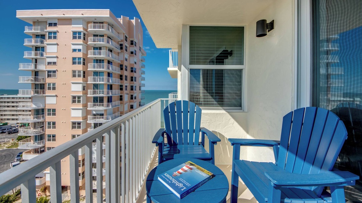 South Island Condo | Estero Beach & Tennis Club #802C - Gorgeous Beachfront Condo with Balcony!
