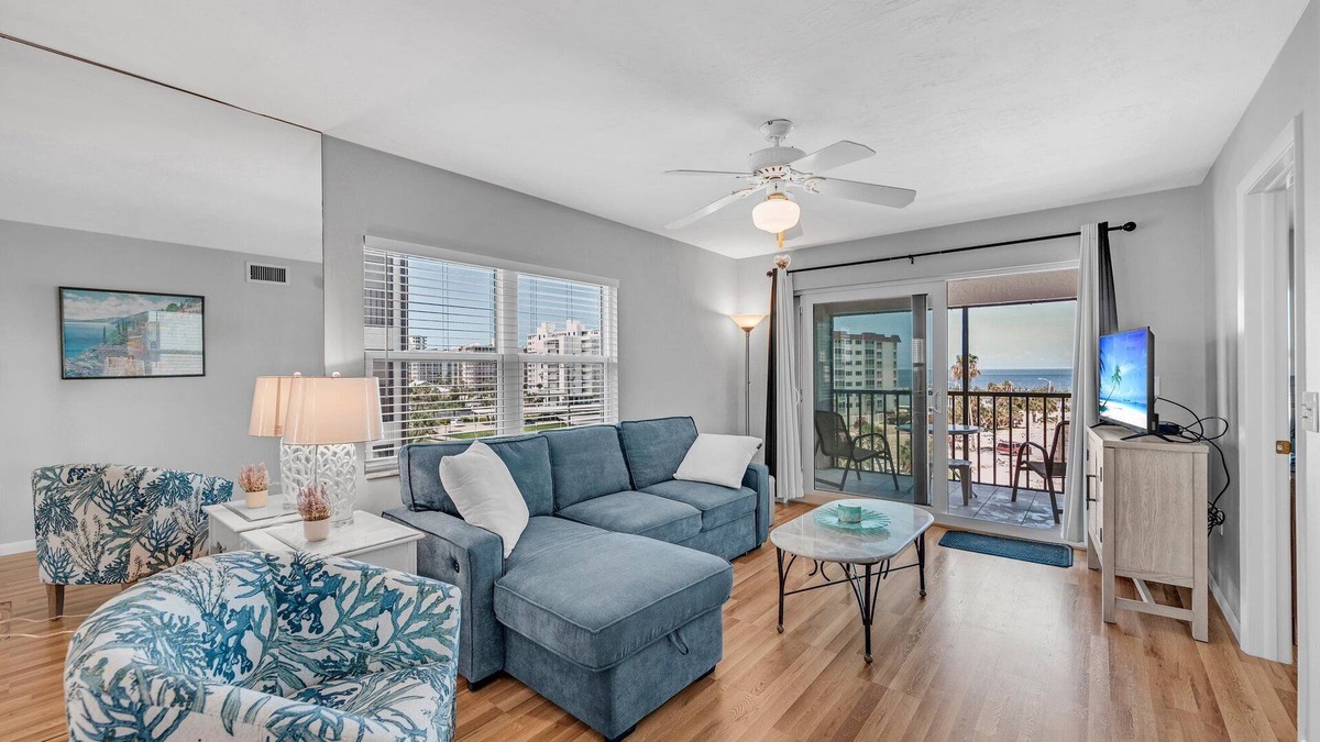 South Island Condo | Estero Cove 141 2 Bedroom/2 Bath Island Vacation Condo Walking Distance To The Beach!